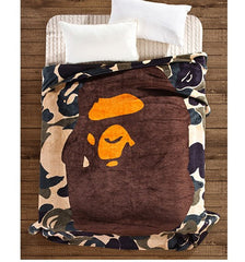 200*150cm Camouflage Flannel Blanket