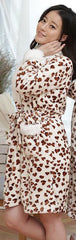 Coral Fleece Thick Long Spa Robe